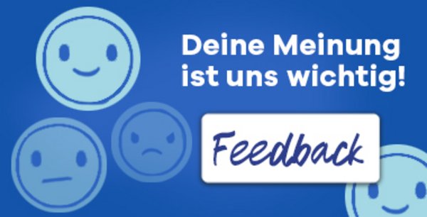 Titelbild Feedback zum Unterrichtsmaterial Pubertät Smileys mit Feedbackfeld