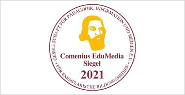 ComeniusEduMedia Siegel 2021