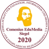 ComeniusEduMedia Siegel 2020 - Auszeichnung für das Themenportal Pubertät ComeniusEduMedia Siegel 2020